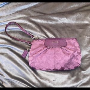 NWOT Authentic Coach Wristlet